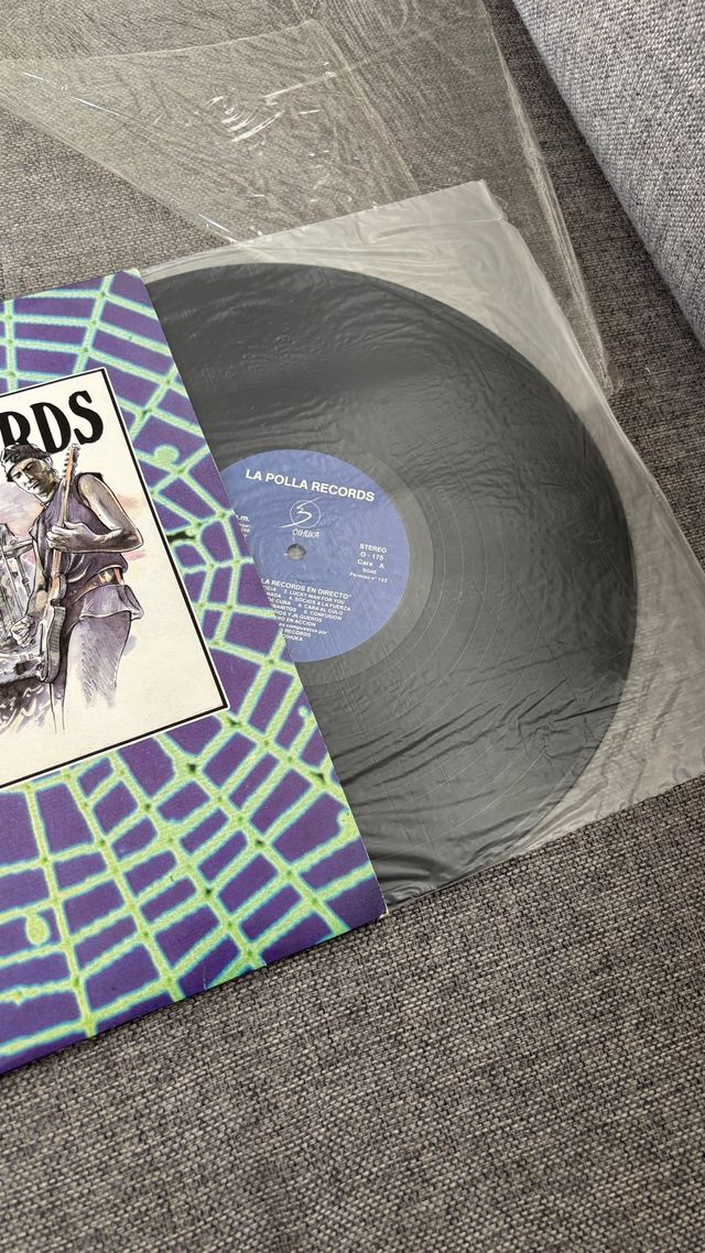 La polla records en directo vinilo disco LP