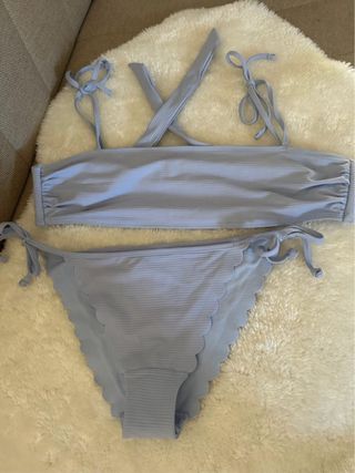 Bikini azzurro HM - Costume da bagno