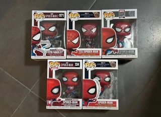 5 Funko Pops! Spider-Man