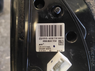 Retrovisor izquierdo 87610A6180 Hyundai i30  y_871