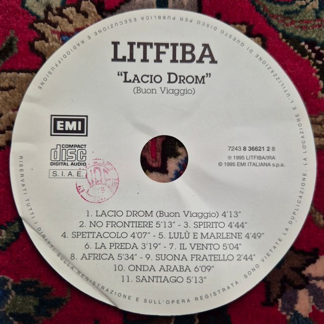 LITFIBA inserto originale