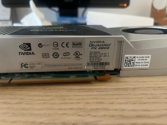 Nvidia quadro fx4800