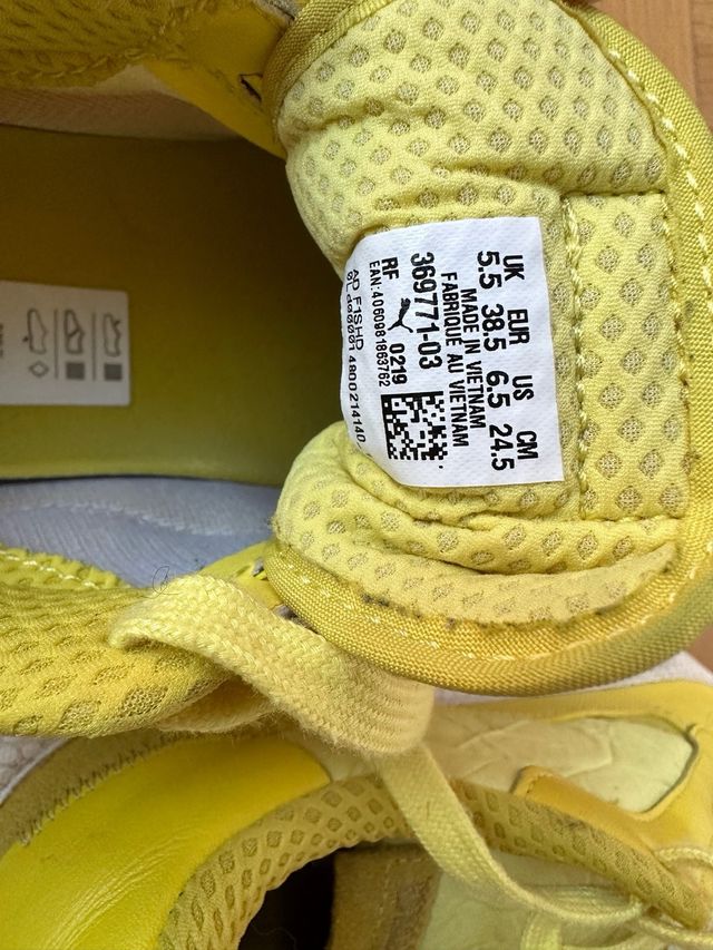 Zapatillas Puma Alteration amarillas