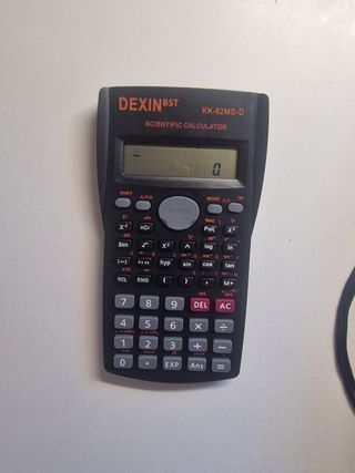 Calculadora científica.