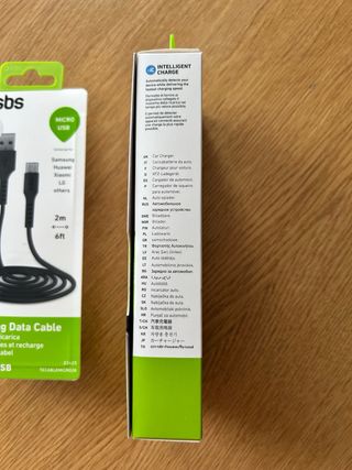 Caricabatterie da auto 2 usb con cavo dati e ricarica