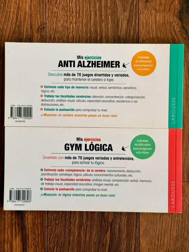 Pack Libros Ejercicios Mentales - Larousse