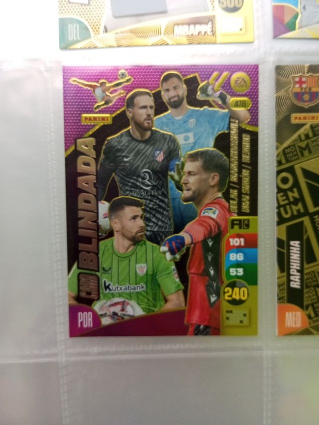 Card blindada adrenalyn 25