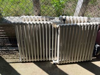 Radiadores antiguos de hierro fundido