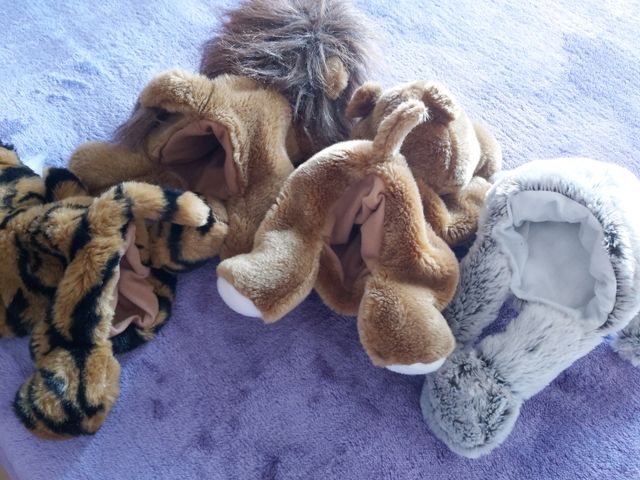 Marionetas de peluche