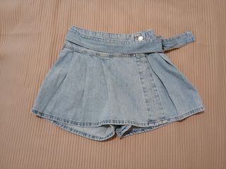 Falda pantalón vaquera