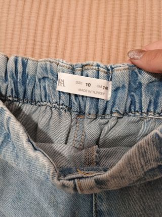 Falda pantalón vaquera
