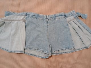 Falda pantalón vaquera
