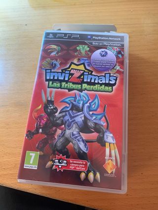Invizimals Las Tribus Perdidas Juego Y Cámara PSP