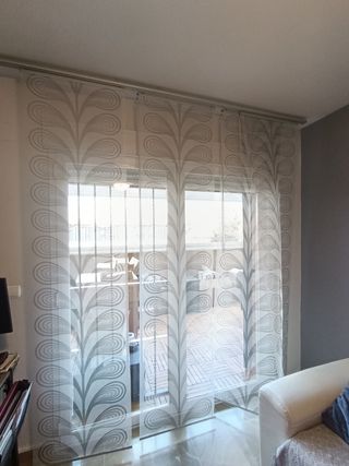 Paneles Japoneses - Decorativos - Gris y Blanco