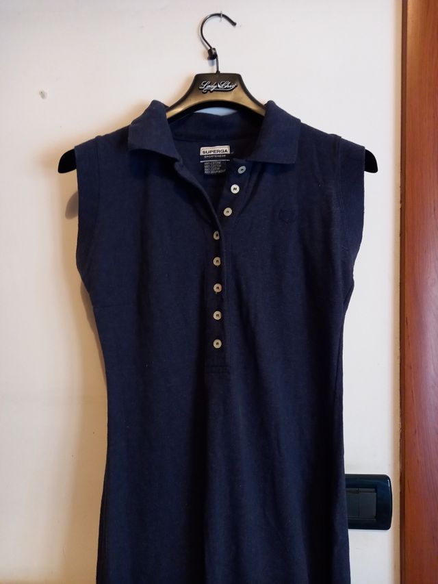 Vestito Superga vintage blu tg 5