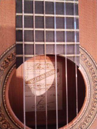 Guitarra flamenca de Valeriano bernal