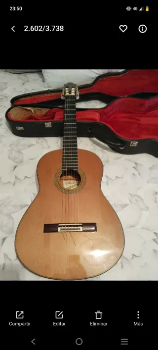Guitarra flamenca de Valeriano bernal