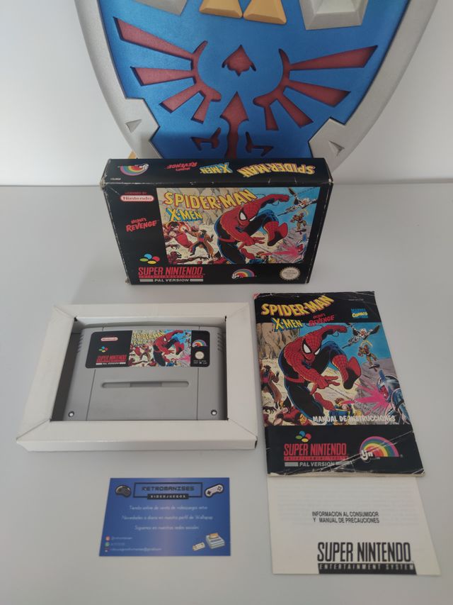 Spiderman Xmen Arcades Revenge Super Nintendo