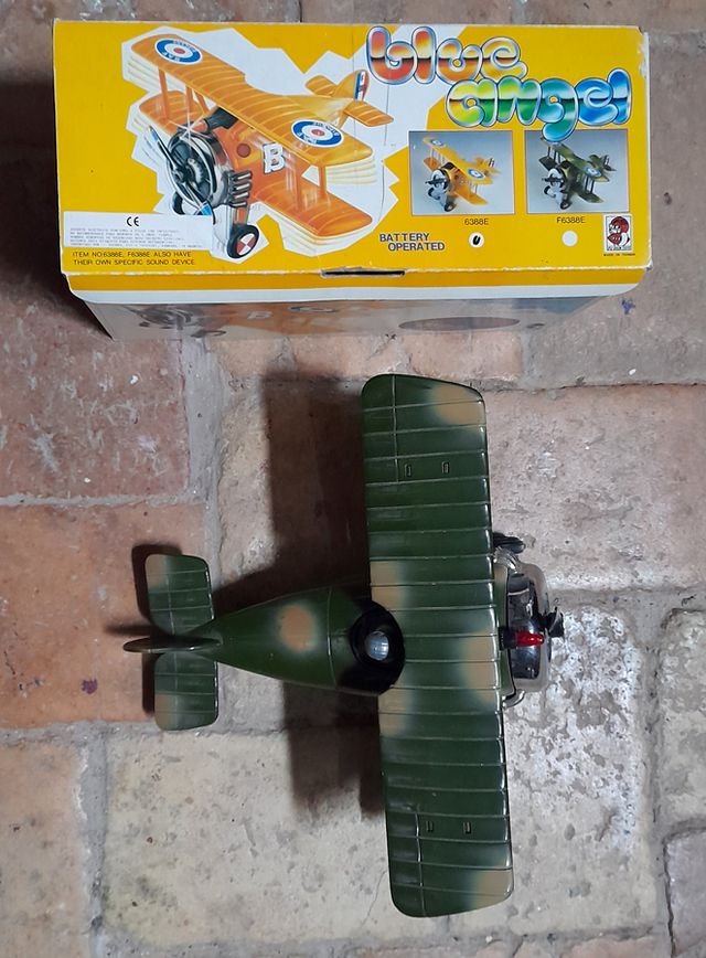 JUGUETE AVIONETA DESMONTABLE “BLUE ÁNGEL”.