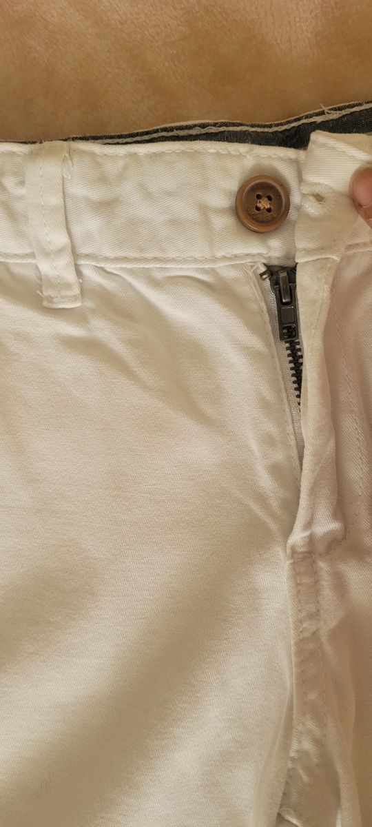 Pantalón corto blanco 5 años