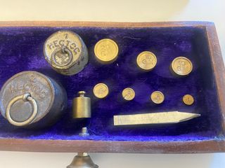 Balanza romana de madera!