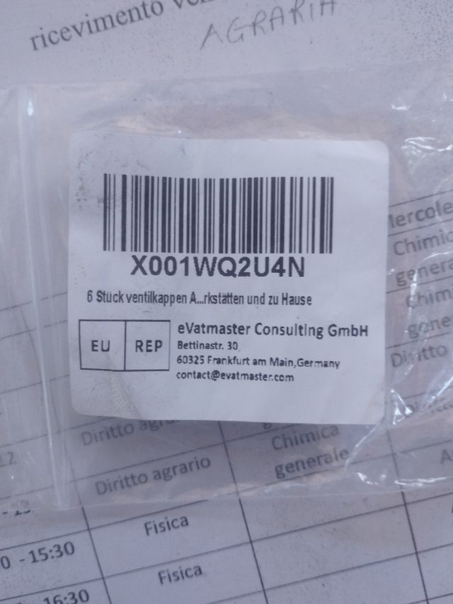 5 tappini per ruote bici