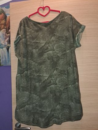 Maglia donna verde oliva