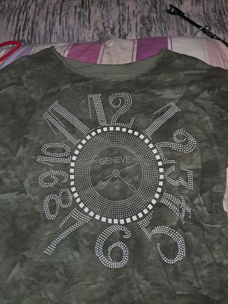 Maglia donna verde oliva