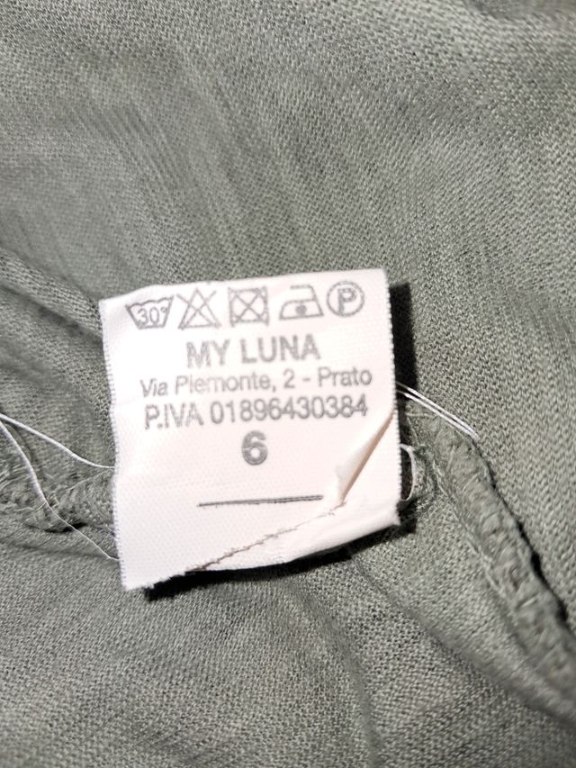 Maglia donna verde oliva