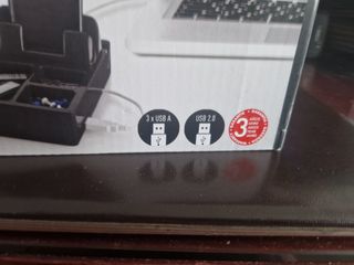 Organizador escritorio con USB. SIN USAR