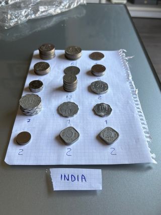 Monedas india
