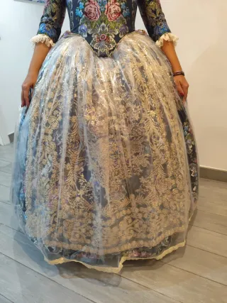 Protector falda fallera o regional para niña/adult