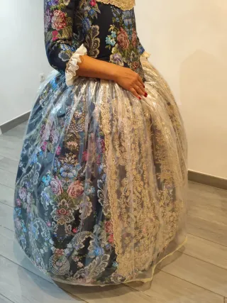 Protector falda fallera o regional para niña/adult