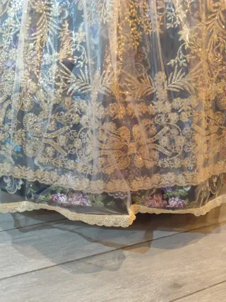 Protector falda fallera o regional para niña/adult