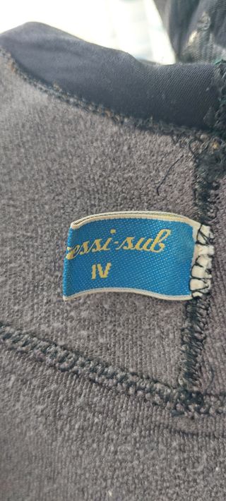 Traje semiseco buceo cressi