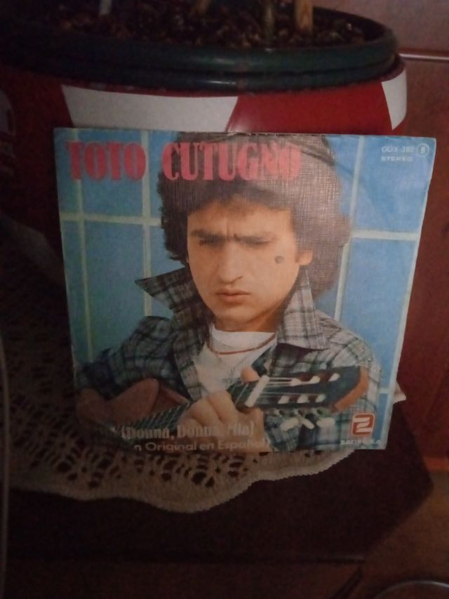 SINGLE TOTO CUTUGNO MIA