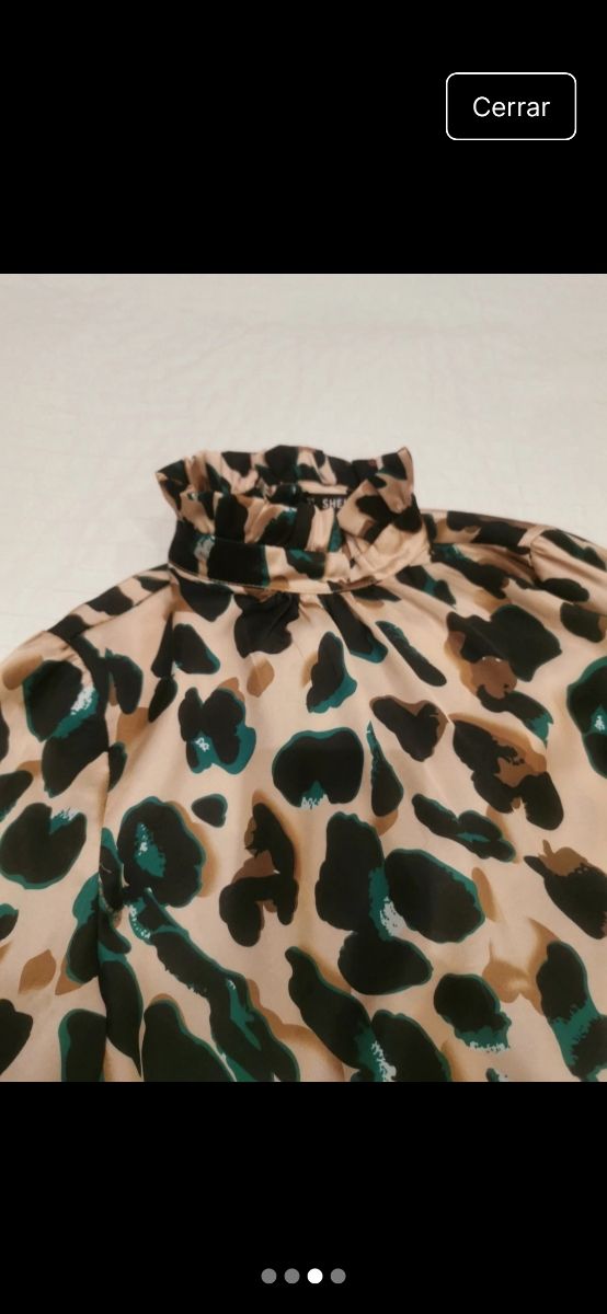 Blusa leopardo Shein NUEVA