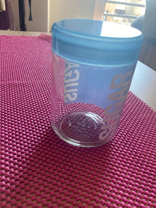 Barattolo zucchero - Vetro blu