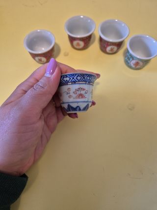 Bicch. Sakè cinesi - Porcellana