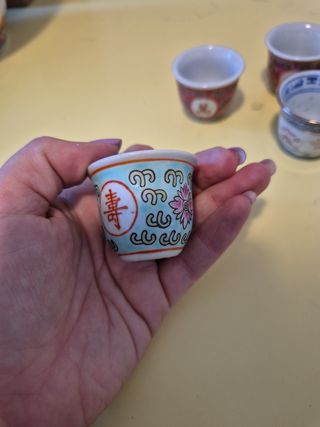 Bicch. Sakè cinesi - Porcellana