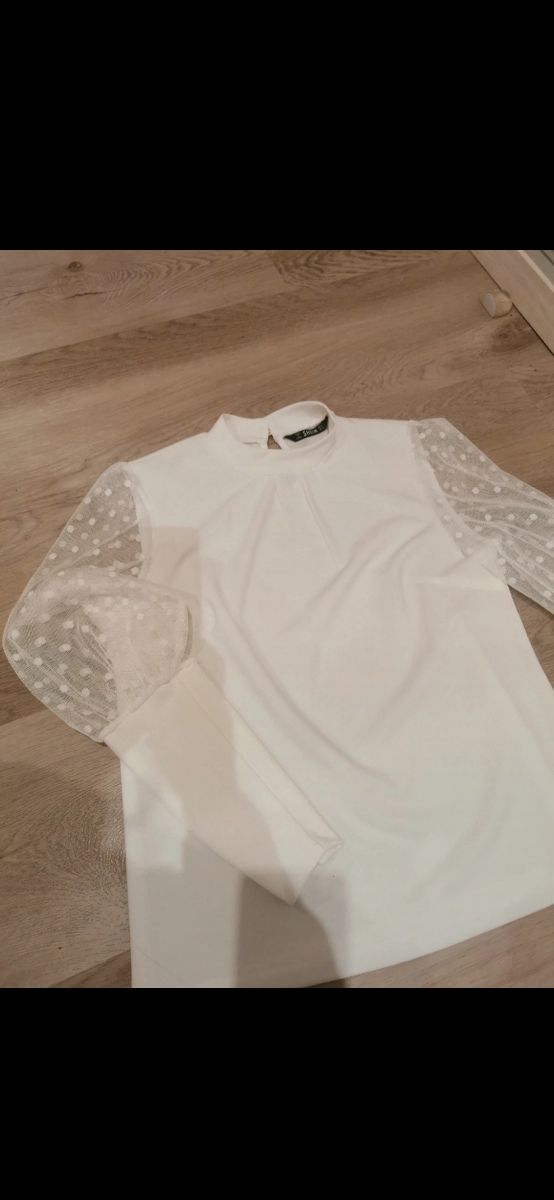 Blusa blanca Shein - Talla única