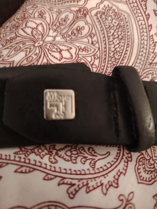 Cinto de vestir hombre piel vintage