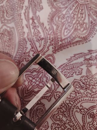 Cinto de vestir hombre piel vintage