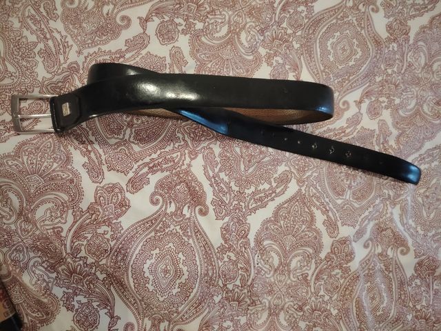 Cinto de vestir hombre piel vintage