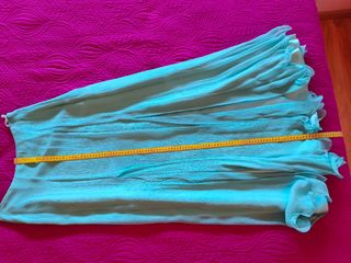 Vestido fiesta turquesa