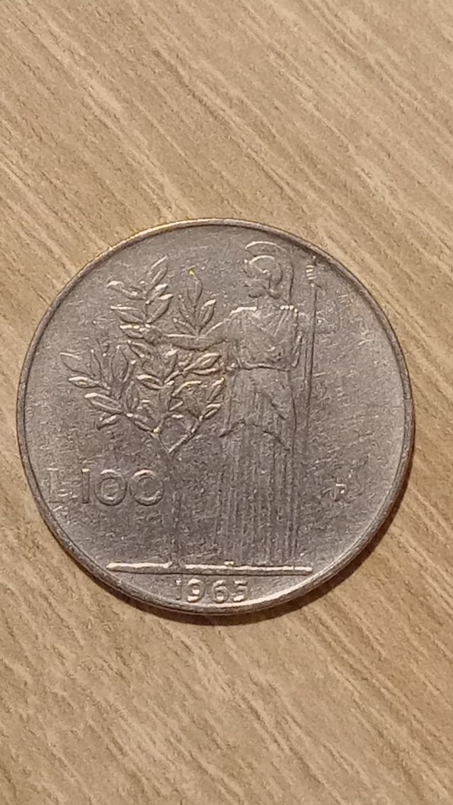 100 lire 1965