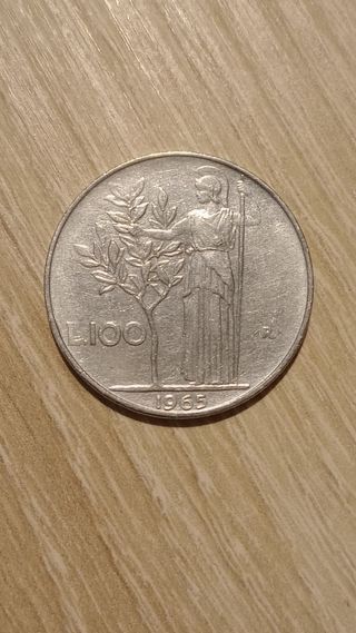 100 lire 1965