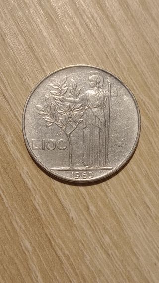 100 lire 1965