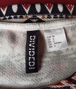 Vestito estivo svasato stile etnico