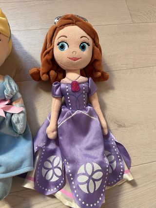 Muñecas Disney bebé: Bella, Cenicienta, Sofía